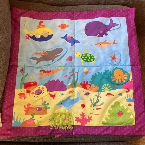 Under the Sea Peek-a-Boo Baby Playmat - Picture 2 of 7